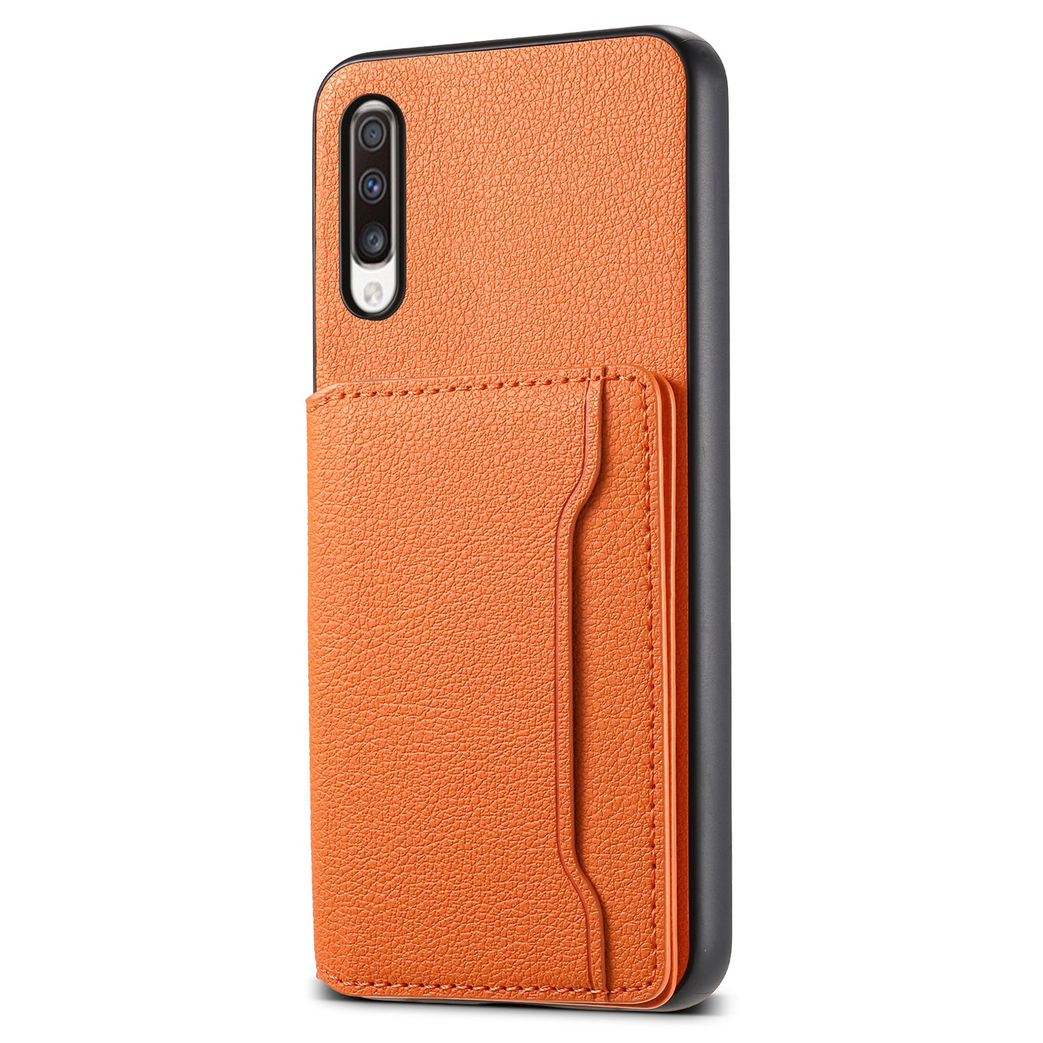 For Samsung Galaxy A70 Case Card Slots TPU+PC+PU Kickstand Phone Cover For Samsung Galaxy A70 Case Card Slots TPU+PC+PU Kickstand Phone Cover